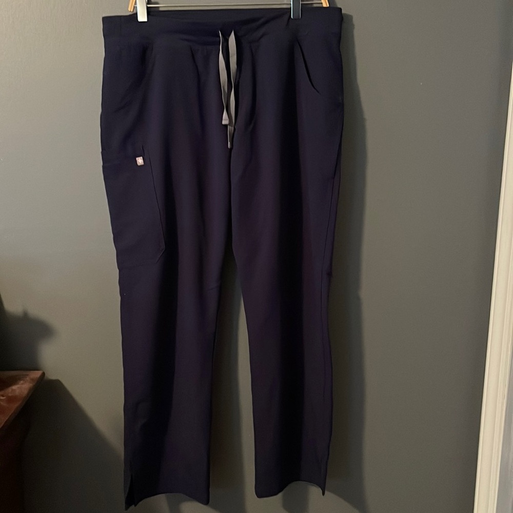 Figs Navy Blue Bottoms
